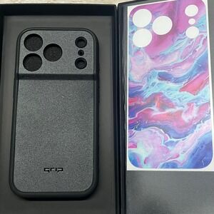 dbrand Grip Case Matte Black iPhone 17 Pro Pink Swirl Skin New Open Box